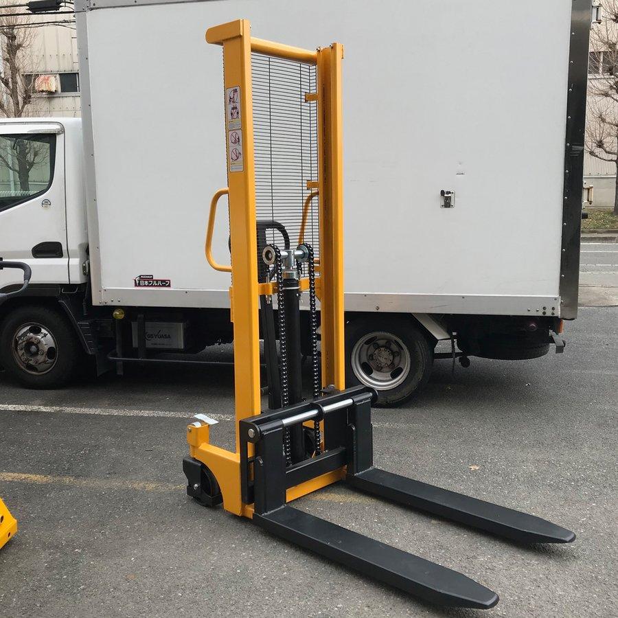 フォークリフト 2.0t スタッカー ハンドパレット 低床タイプ