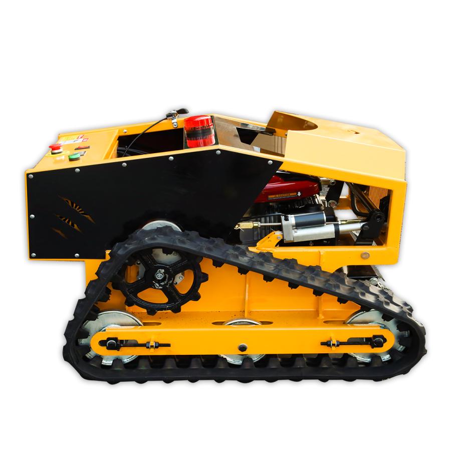 リモコン式エンジン草刈機 7.5馬力 196cc ハイブリッド 回転式 刈刃2枚