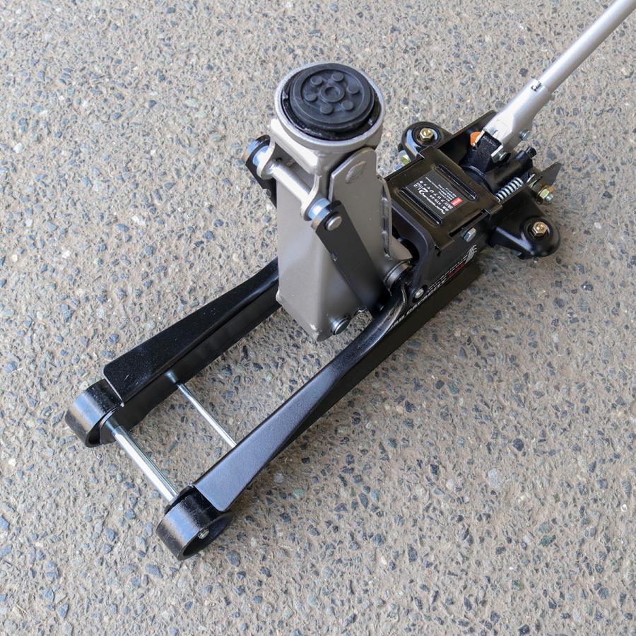 油圧式 ガレージジャッキ 2.5t ローダウン スチール製 低床 ジャッキ