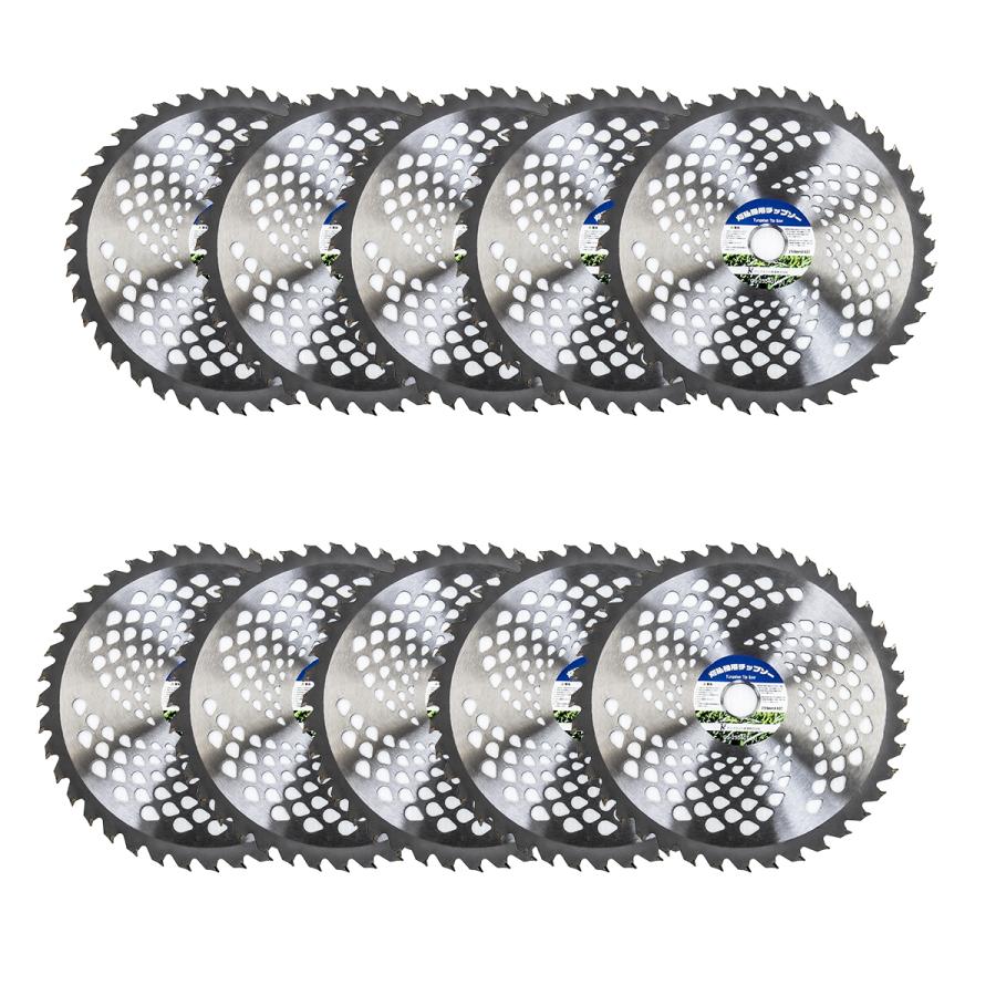 チップソー 替刃 255mm×40T 10枚セット交換 刃こぼれ 草刈機 チップソー 替刃 255mm×40T 10枚セット交換 刃こぼれ 草刈機