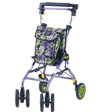 歩行車 ライトステップタイニーW ヌーボーレガロ シルバーカー