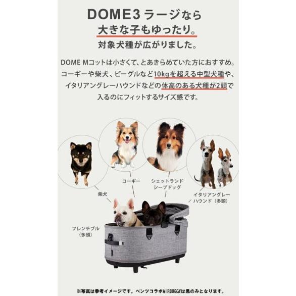 純正品 メルセデスベンツ × AIRBUGGY エアバギー DOME3 L ペットカート