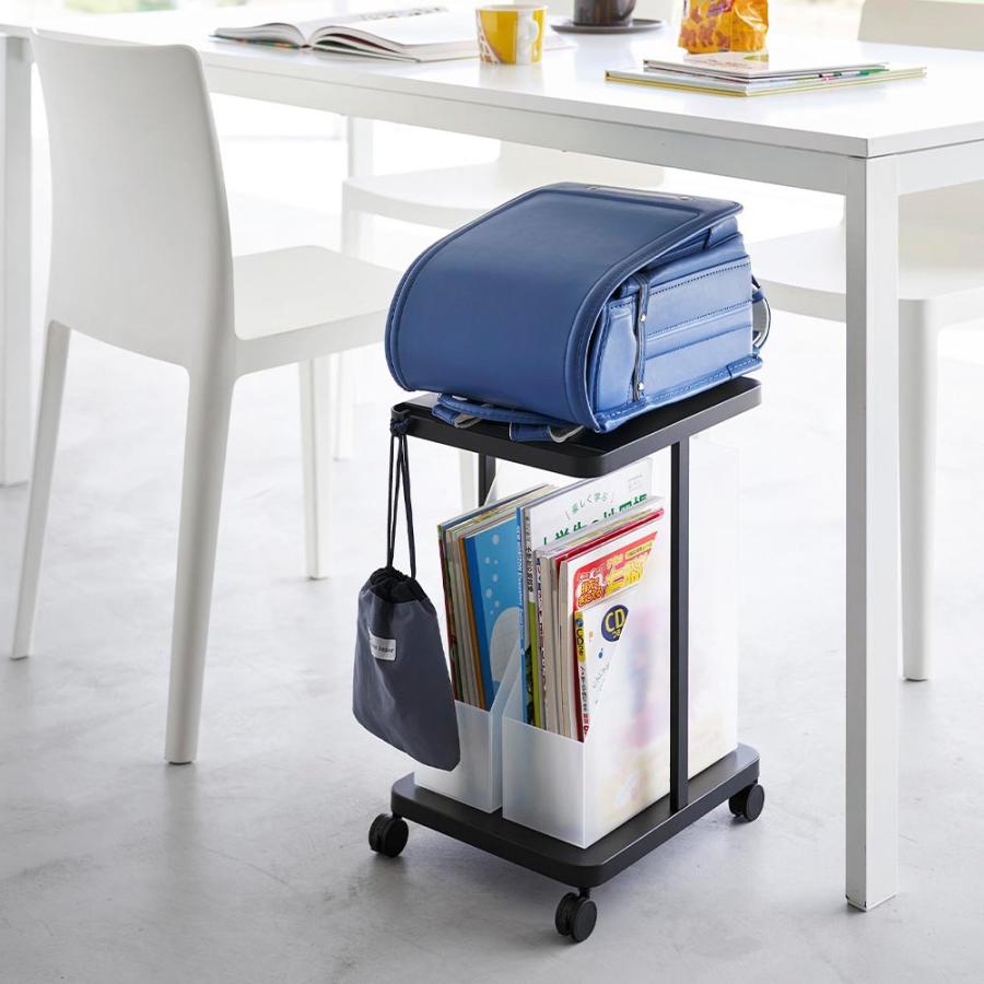 tower 山崎実業 タワー ランドセル収納ラック キャスター付き 2