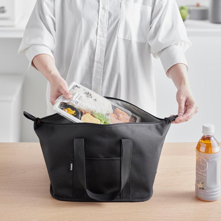 tower 山崎実業 タワー 収納 スーパー・コンビニ弁当がそのまま入る