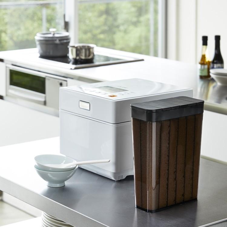 tower 山崎実業 タワー キッチン 1合分別冷蔵庫用米びつタワー tower 山崎実業 タワー キッチン 1合分別冷蔵庫用米びつタワー