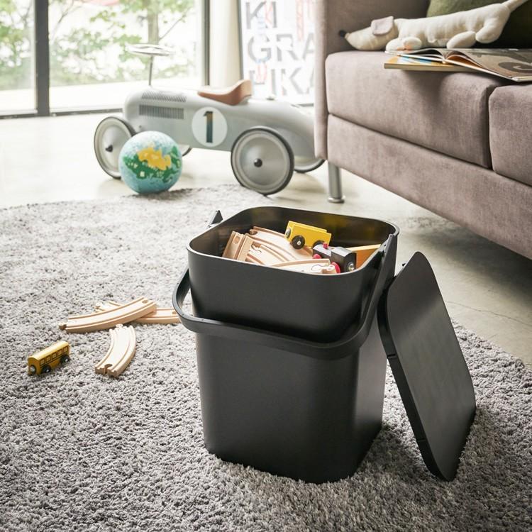 tower 山崎実業 タワー フタ付きバケツ 12L : アシストワン tower 山崎実業 タワー フタ付きバケツ 12L : アシストワン