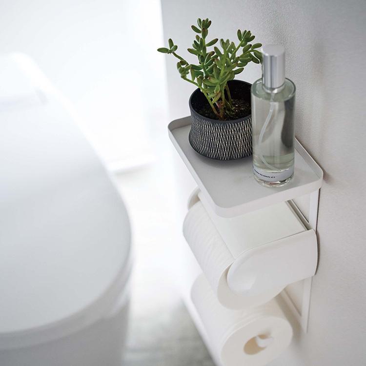 tower トイレットペーパーホルダー上ラック 2段 タワー トイレ tower トイレットペーパーホルダー上ラック 2段 タワー トイレ