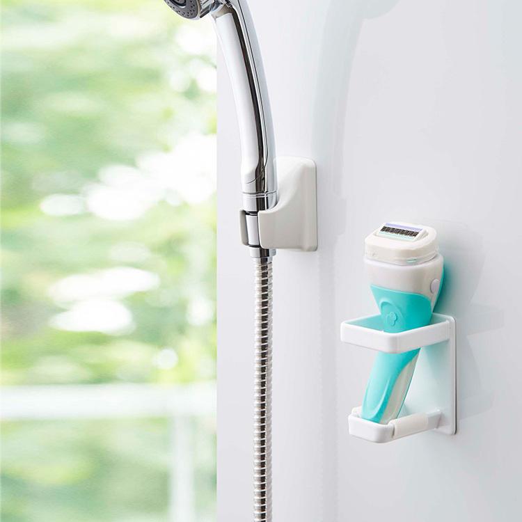 バス・洗面所用品 BELL アスベル 収納 浮かせる収納 洗面所 洗濯機取付 マグネット 収納