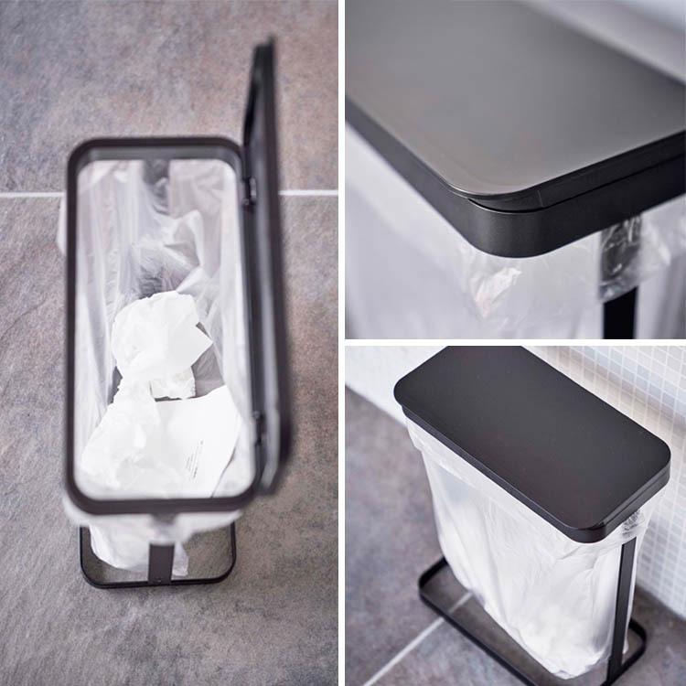 山崎実業 ゴミ箱 LUCE ゴミ袋ホルダー ルーチェ スリム ごみ箱 5401 5402 | 山崎実業 | 08