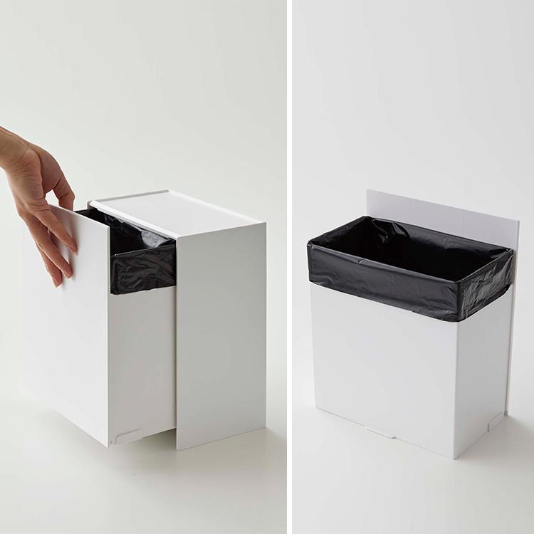 山崎実業 タワー トイレ ゴミ箱 tower ウォールトイレポット＆収納ケース タワー | tower | 10