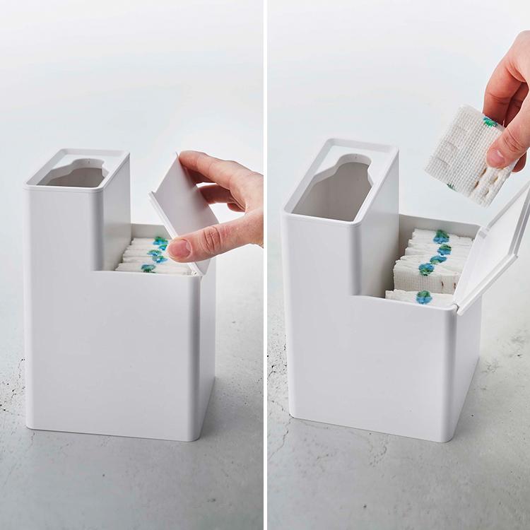 50%OFF!】【50%OFF!】山崎実業 Tower 替ブラシ収納付流せるトイレブラシスタンド タワー トイレ 掃除 トイレブラシ立て ケース ホワイト 5722 ブラック 5723 トイレブラシ トイレ用トング シート・ペーパー つまんで クリーナー (はさむ・洗う・流す) 防汚加工トイレ対応 トイレブラシ トイレクリーナー