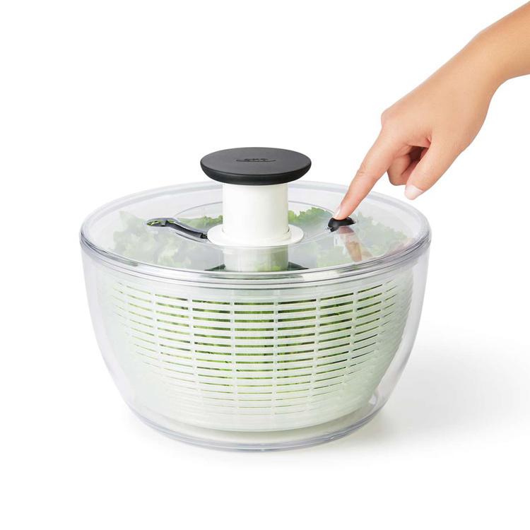 ガラス製サラダスピナー OXO 大 OXO 特典付き oxo オクソー ガラスサラダスピナー 野菜水切り器