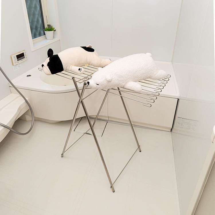 セキスイ 物干し ステンレスタオルほし DT-1 タオル約20枚 タオル干し