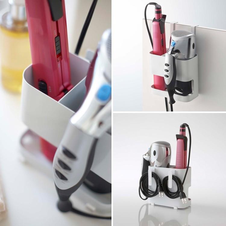 山崎実業 ドライヤー＆ヘアーアイロンホルダー ボーテス BEAUTES