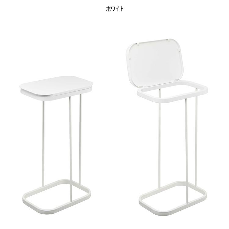 山崎実業 ゴミ箱 LUCE 横開き分別ゴミ袋ホルダー ルーチェ ホワイト 4907 ブラック 4908 | 山崎実業 | 10