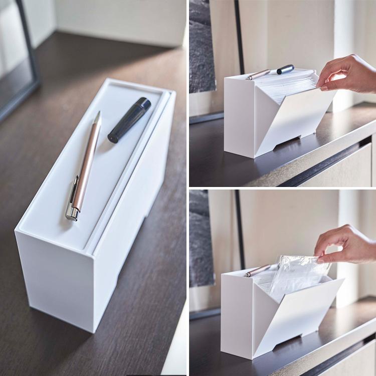 山崎実業 smart ツーウェイマスク収納ケース スマート マスク収納 玄関