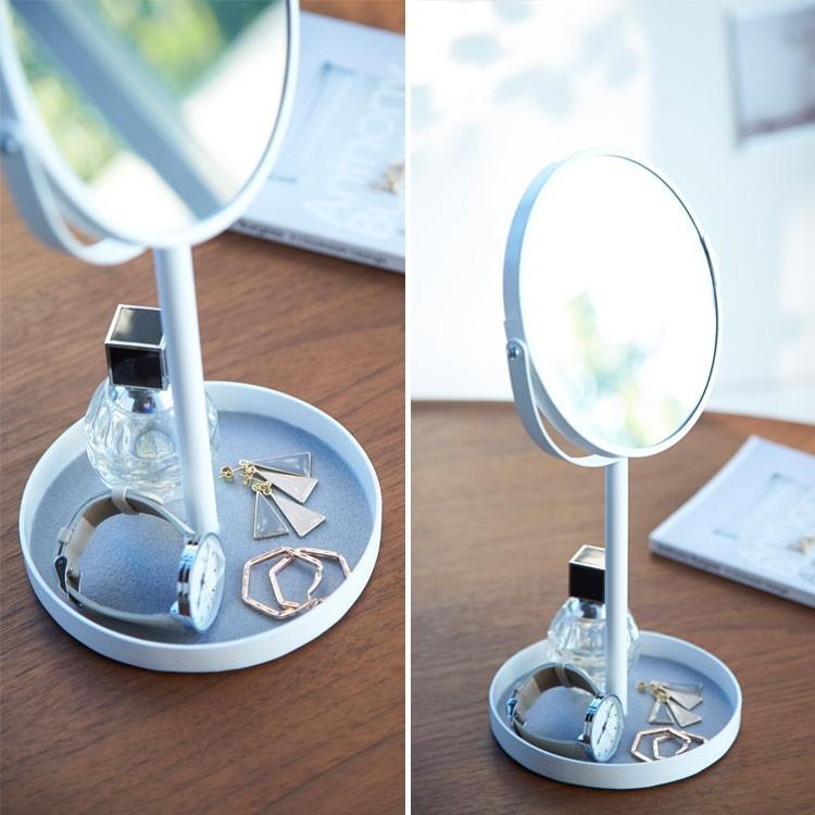 卓上スタンドミラー 鏡 卓上ミラー 角度調整 NEIN MARKE ナインマーケ 木製 スタンド