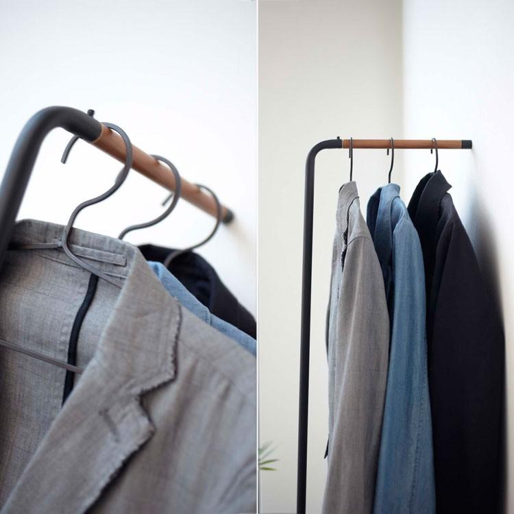 tower 山崎実業 スリムコートハンガー タワー 衣類収納 リビング