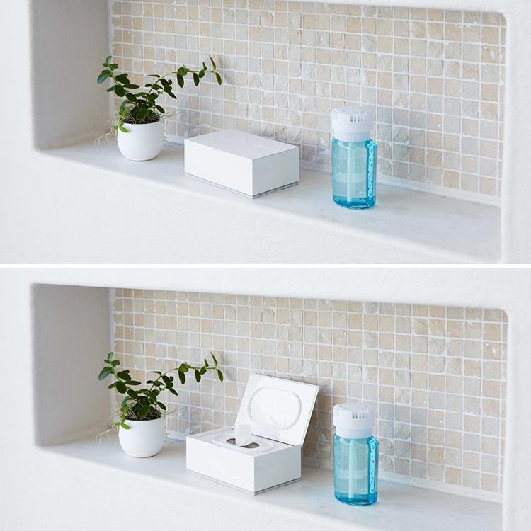 山崎実業 Veil ウェットティッシュケース ヴェール ティッシュボックス