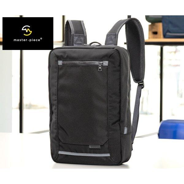 マスターピース バックパック/ブラック メンズ ウォール 02322 master-piece