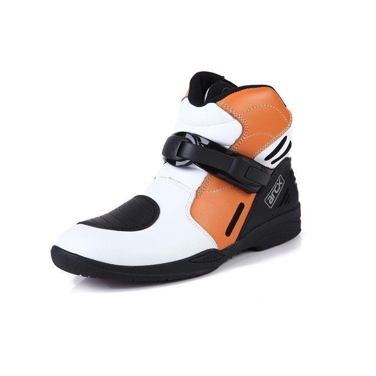 バイクブーツ ライディングブーツ 牛革オートバイ靴 シューズ 通気 オンロード メンズシューズ 競技 arcx|associateshop|03