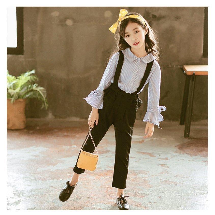 韓国ファッション トップス オールインワン キッズ服 シャツ ズボン パンツ ブラウス 女の子 子供服 福袋セール オールインワン