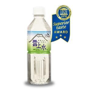 雲上水　500ml×30本　　iTQi優秀味覚賞三ツ星受賞　富士山の天然バナジウムウォーター | 