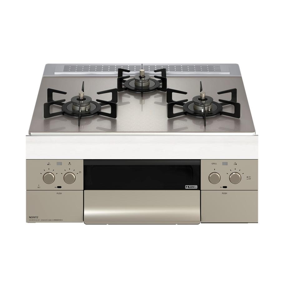 ノーリツ（NORITZ） ビルトインガスコンロ N3WU3PWASKSTEC オルシェ