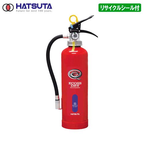 HATSUTA ECOSS DRY 消火器 PEP-6 6本セット ハツタ（HATSUTA） 粉末ABC消火器6型 PEP-6 蓄圧式/リサイクルシール
