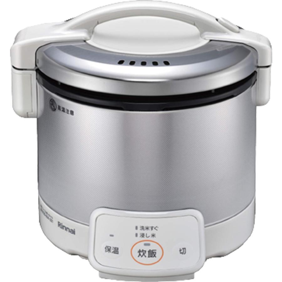 リンナイ（Rinnai） ガス炊飯器 RR-030VQ（W） こがまる 3合炊き/電子