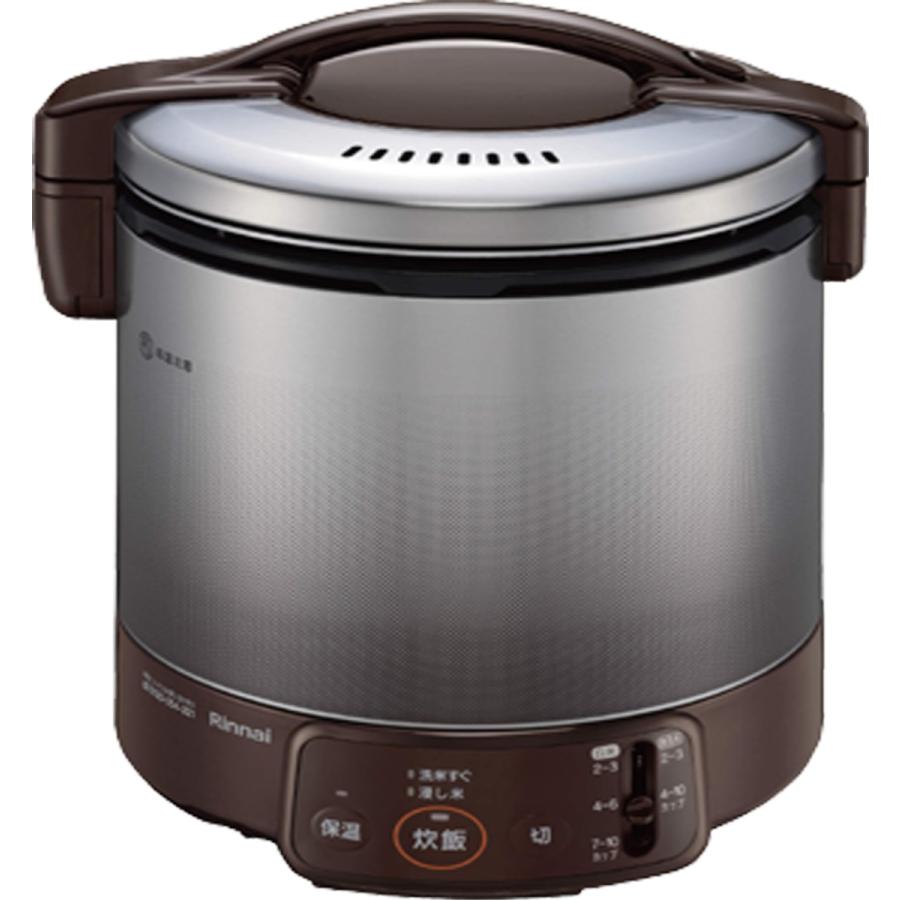 リンナイ　ガス炊飯器　2023年　RR-100VQ（DB） リンナイ リンナイ ガス炊飯器 RR-100VQ（DB） こがまる 1升炊き/電子
