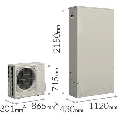 三菱 三菱 エコキュート SRT-S436UZ Sシリーズ 430L/薄型タンク 三菱 三菱 エコキュート SRT-S436UZ Sシリーズ 430L/薄型タンク