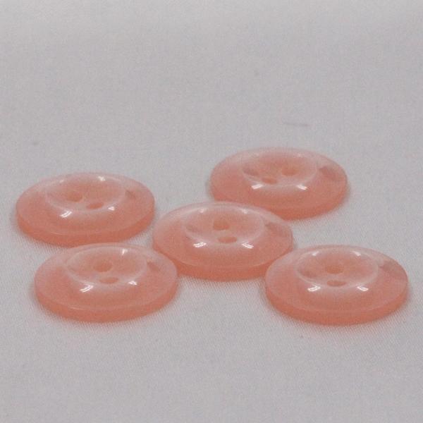 ボタン プラスチックボタン 15mm 12/桃色 ピンク 10個入 シャツ ブラウス カーディガン 向 ボタン 手芸 通販｜assure-2｜05
