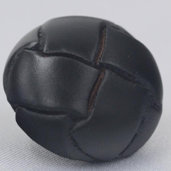 ボタン 本革ボタン 黒 23mm 1個入 裏 金属足  天然素材 レザーボタン  ジャケット コート向 ボタン 手芸 通販｜assure-2｜04