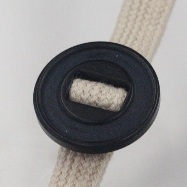 ボタン 釦 ミリタリーボタン 23ｍｍ 1個入 黒 ブラック パラシュートボタン プラスチックボタン つや消し (ツヤなし) ジャケット・コート向｜assure-2｜07