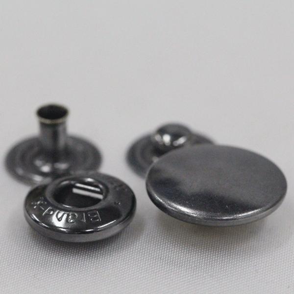 ボタン ドットボタン 5BX 5BrandX 15mm 5セット入 ホック P-HBK BN xP