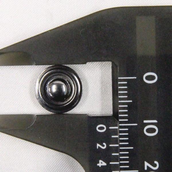 ボタン ドットボタン 5BX 5BrandX 15mm 5セット入 ホック P-HBK BN xP