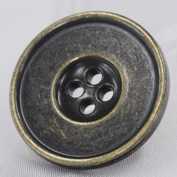 ボタン メタルボタン 金属ボタン 表4つ穴 21mm 20mm 代用 1個入 釦 キャスト アンティック ゴールド  20mm代用 スーツ ジャケット向｜assure-2｜03