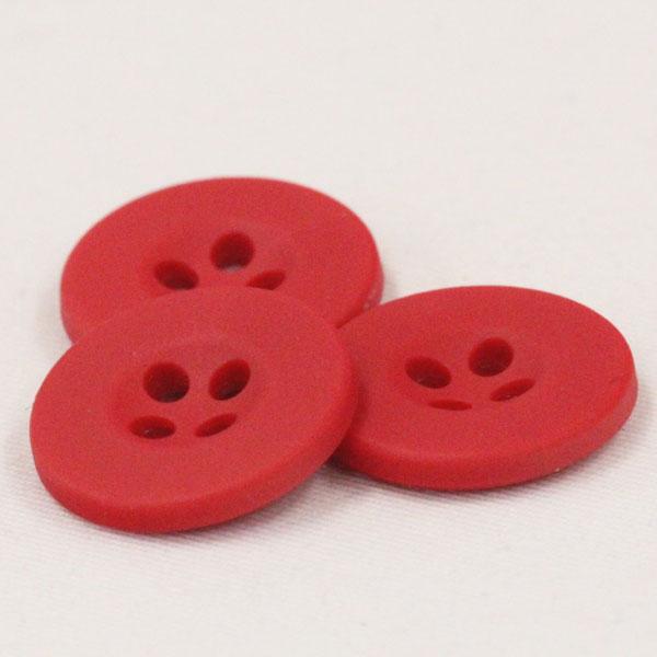 ボタン カラフルボタン 13mm 15/赤 レッド 10個入 シャツ ブラウス カーディガン 向 ボタン 手芸 通販｜assure-2｜02