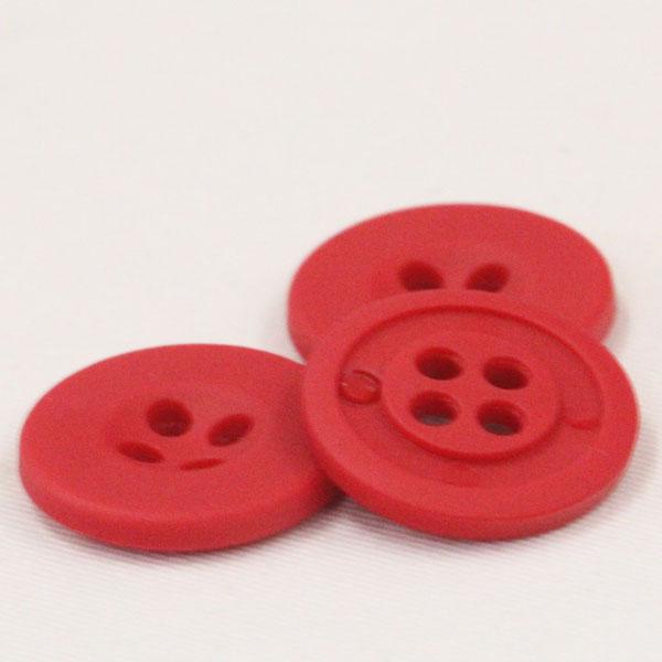 ボタン カラフルボタン 13mm 15/赤 レッド 10個入 シャツ ブラウス カーディガン 向 ボタン 手芸 通販｜assure-2｜05