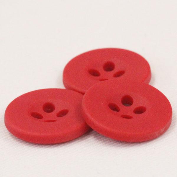 ボタン カラフルボタン 15mm 15/赤 レッド 10個入 シャツ ブラウス カーディガン 向 ボタン 手芸 通販｜assure-2｜04