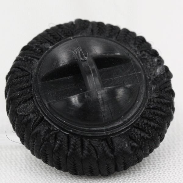ボタン コードボタン  黒 ブラック 20ｍｍ 1個入 フォーマル向 ボタン 手芸 通販｜assure-2｜05