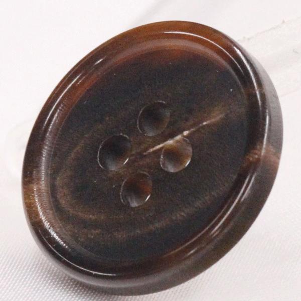 ボタン 本水牛ボタン レッドブラウン 23mm 1個入 天然素材 ジャケット コート向 ボタン 手芸 通販｜assure-2｜04