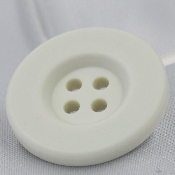 ボタン ラクトボタン 白 23mm 1個入 カゼイン素材の高級ボタン  ジャケット コート向 ボタン 手芸 通販｜assure-2｜02