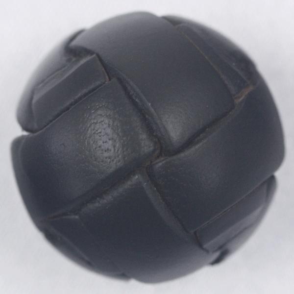 ボタン 本革ボタン 黒 25mm 1個入 裏 金属穴  天然素材 レザーボタン  ジャケット コート向 ボタン 手芸 通販｜assure-2