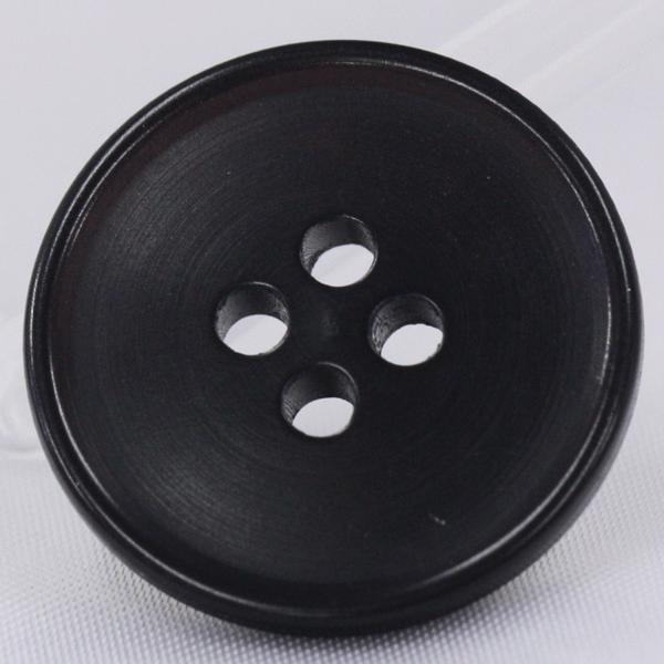 ボタン ナットボタン 18mm 1個入 濃茶 ダークブラウン タグワ椰子の実 