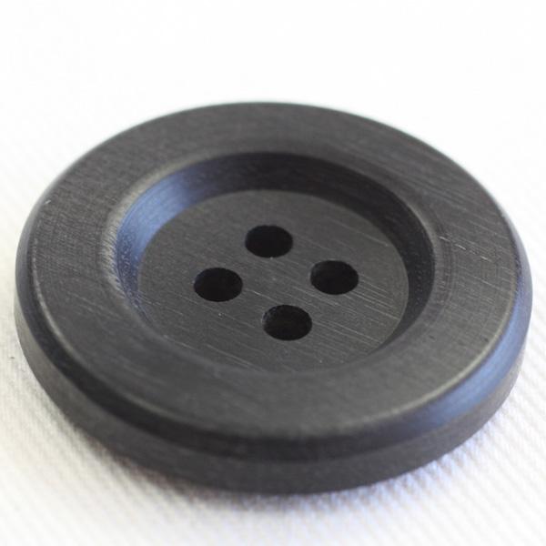 ボタン 木ボタン ウッドボタン 11.5mm 10個入 黒 ブラック 釦 天然素材 シャツ ブラウス カーディガン 向 手芸 通販｜assure-2｜02