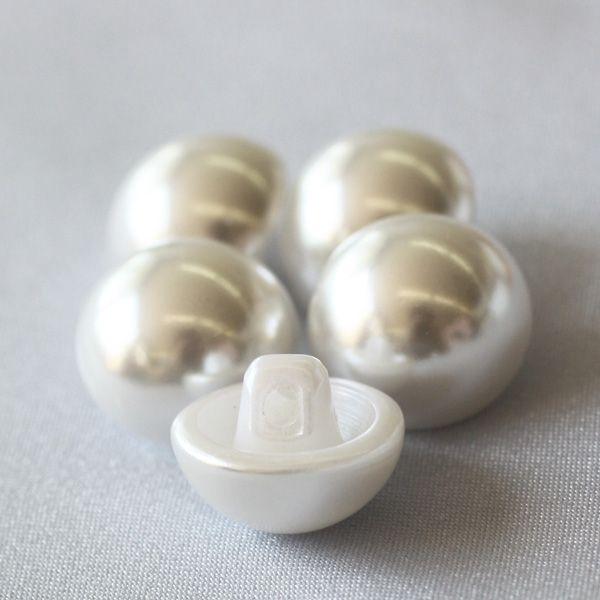 ボタン パール調プラスチックボタン 18ｍｍ きのこ型 白 1個入 ボタン パール調 ボタン 手芸 通販｜assure-2｜05