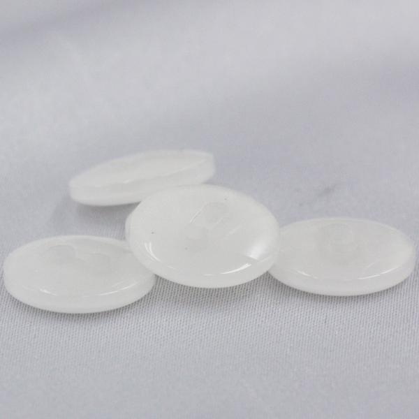 ボタン プラスチックボタン 11.5mm 1個入 釦 表2つ穴 白 ホワイト  シャツ ブラウス カーディガン 向 手芸 通販 日本製｜assure-2｜02
