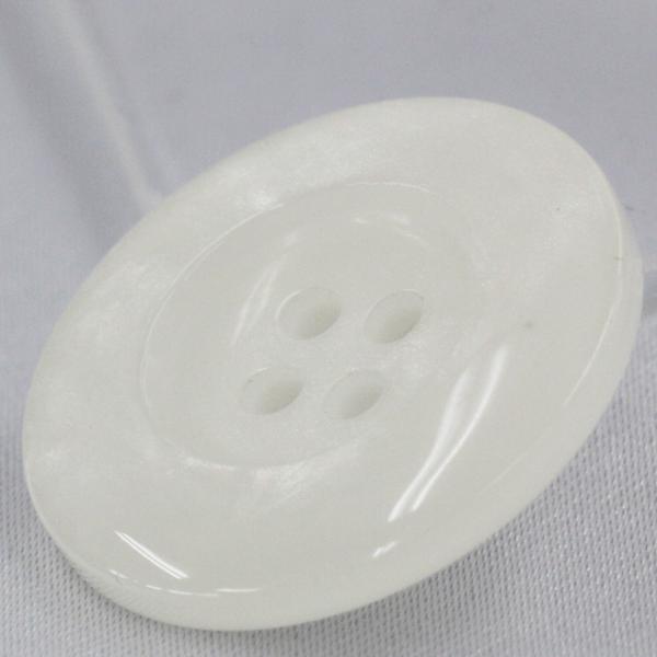 ボタン プラスチックボタン 10mm 1個入 釦 表4つ穴 白 ホワイト  シャツ ブラウス カーディガン 向 手芸 通販 日本製｜assure-2｜06
